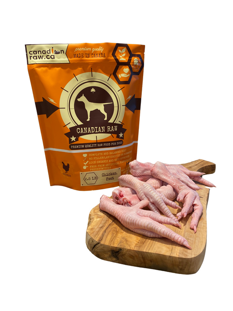 5 LB Chicken Feet (Raw Meaty Bones)