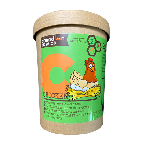 30 LB Complete CHICKEN Meal Diet-Raw Food for Dog