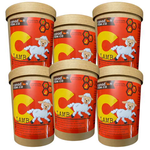 30 LB Complete LAMB Meal Diet-Raw Food for Dog