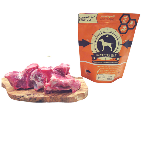 5 LB Raw Pork Bones (Raw Meaty Bones)